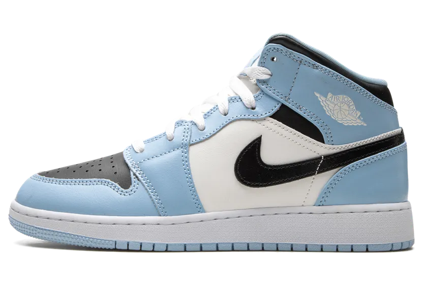 Air Jordan 1 Mid GS “Ice Blue” (555112-401)