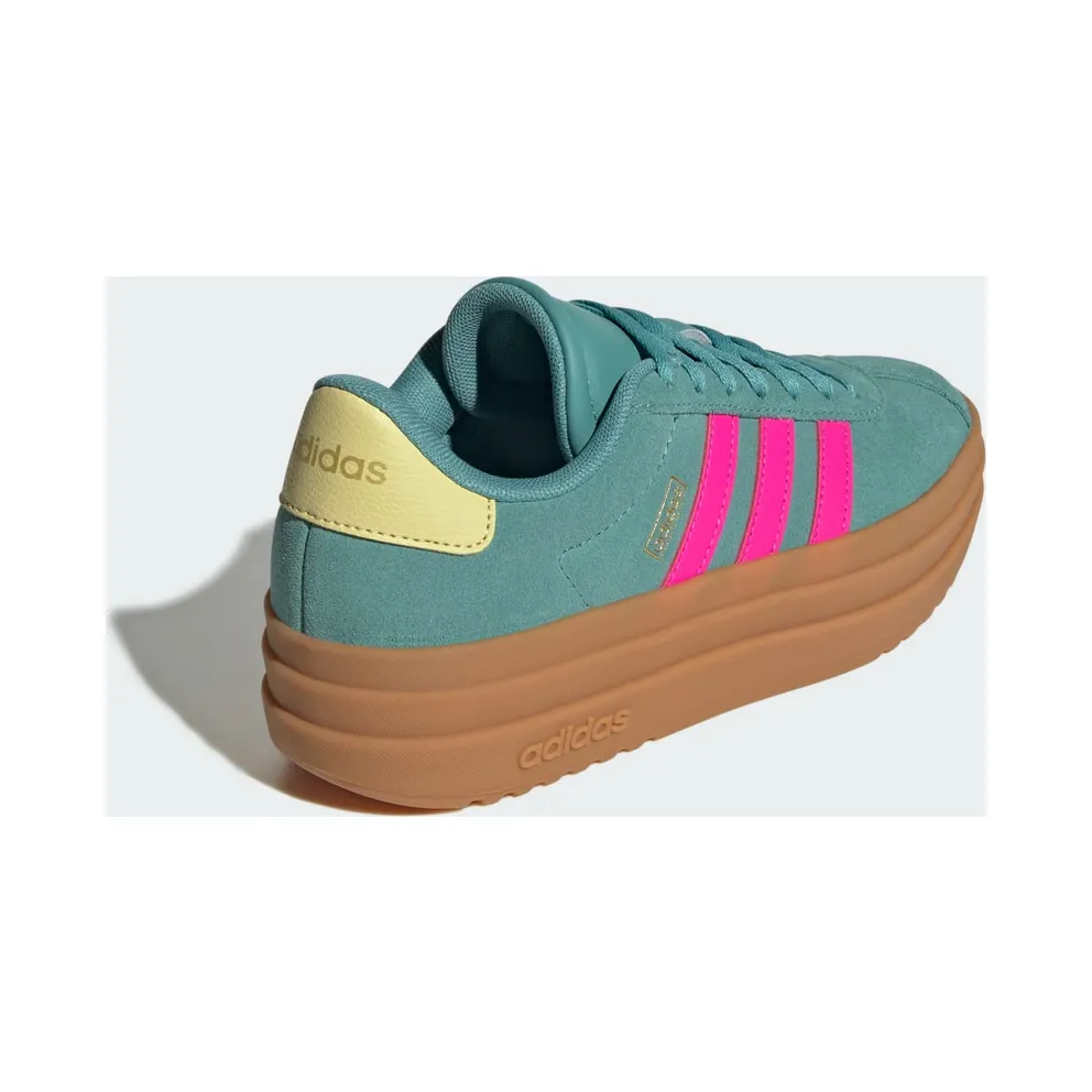 Adidas VL Court Bold Lifestyle Kids Powder Teal / Shock Pink / Powder Yellow (JQ4482)