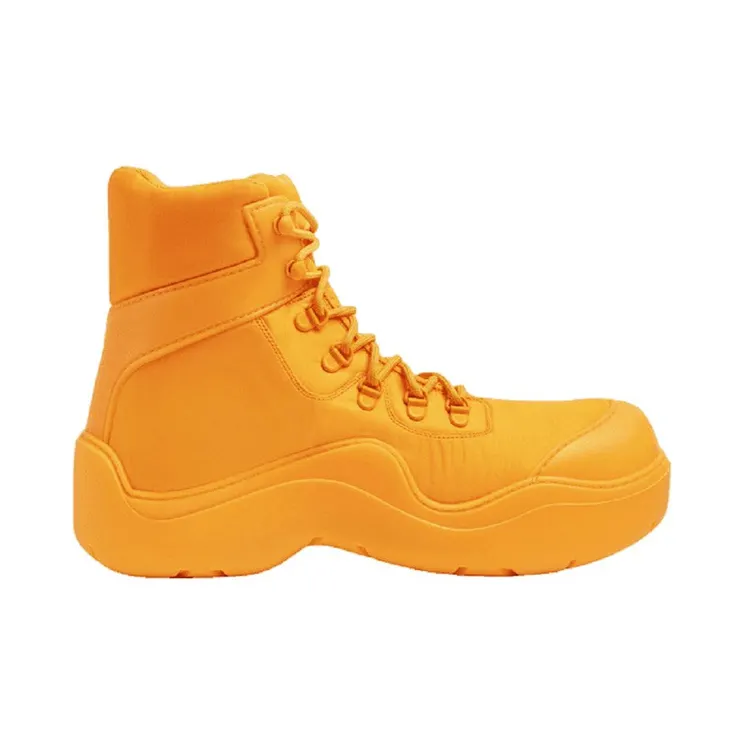 Bottega Veneta Puddle Bomber Ankle Boot Tangerine (667064VBSD77593)