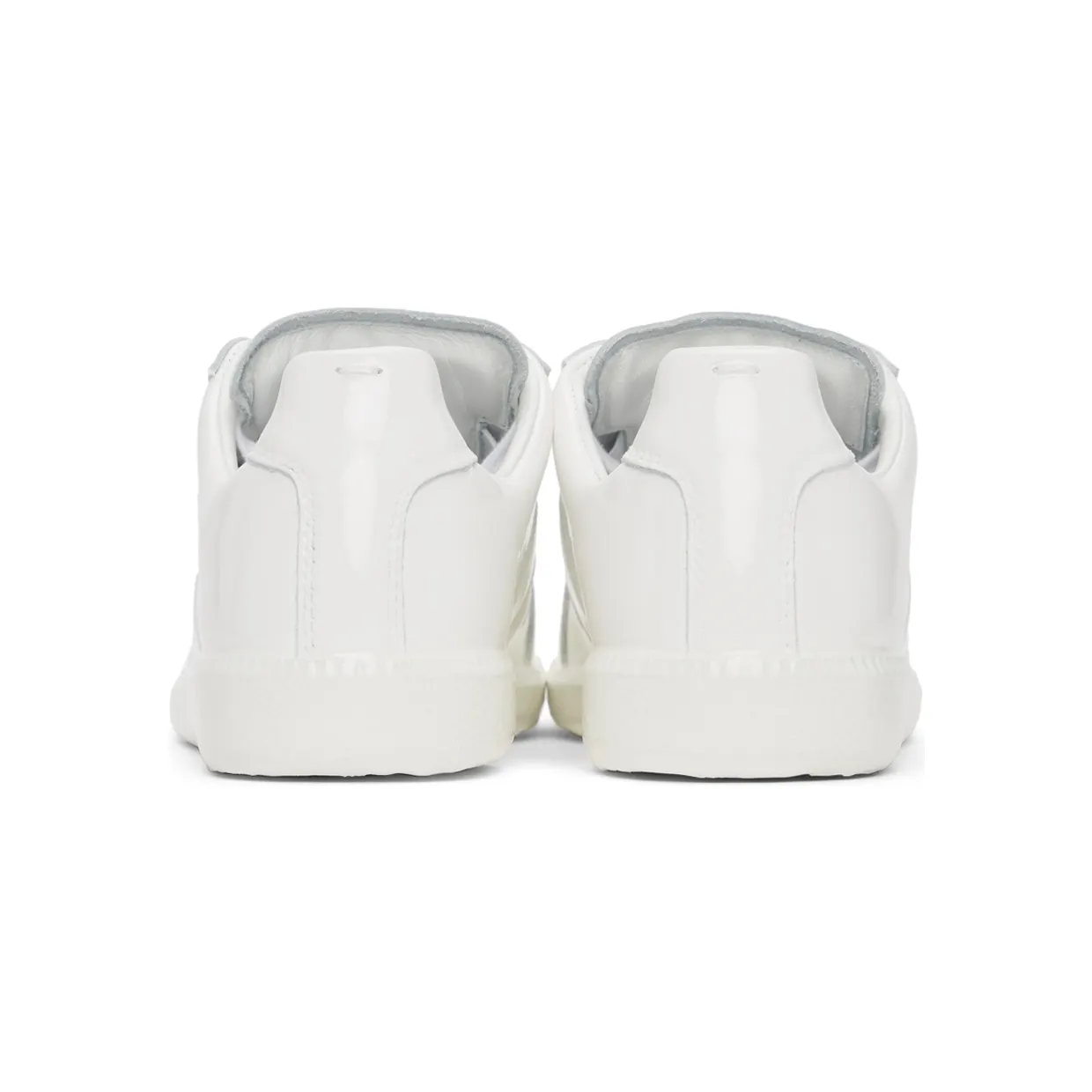 Maison Margiela White Rubber Replica Low Sneakers (S58WS0109 P4487) (4)