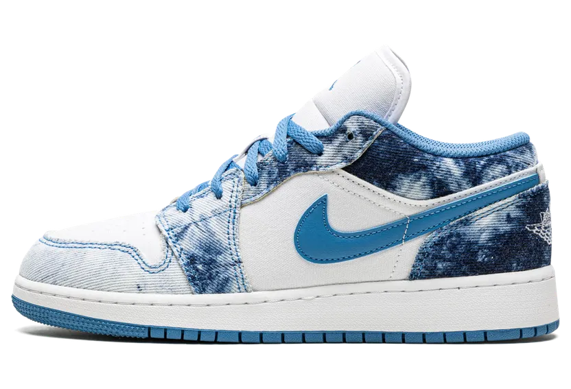 AIR Jordan 1 LOW GS “Acid Wash Denim” (DM8947-100)