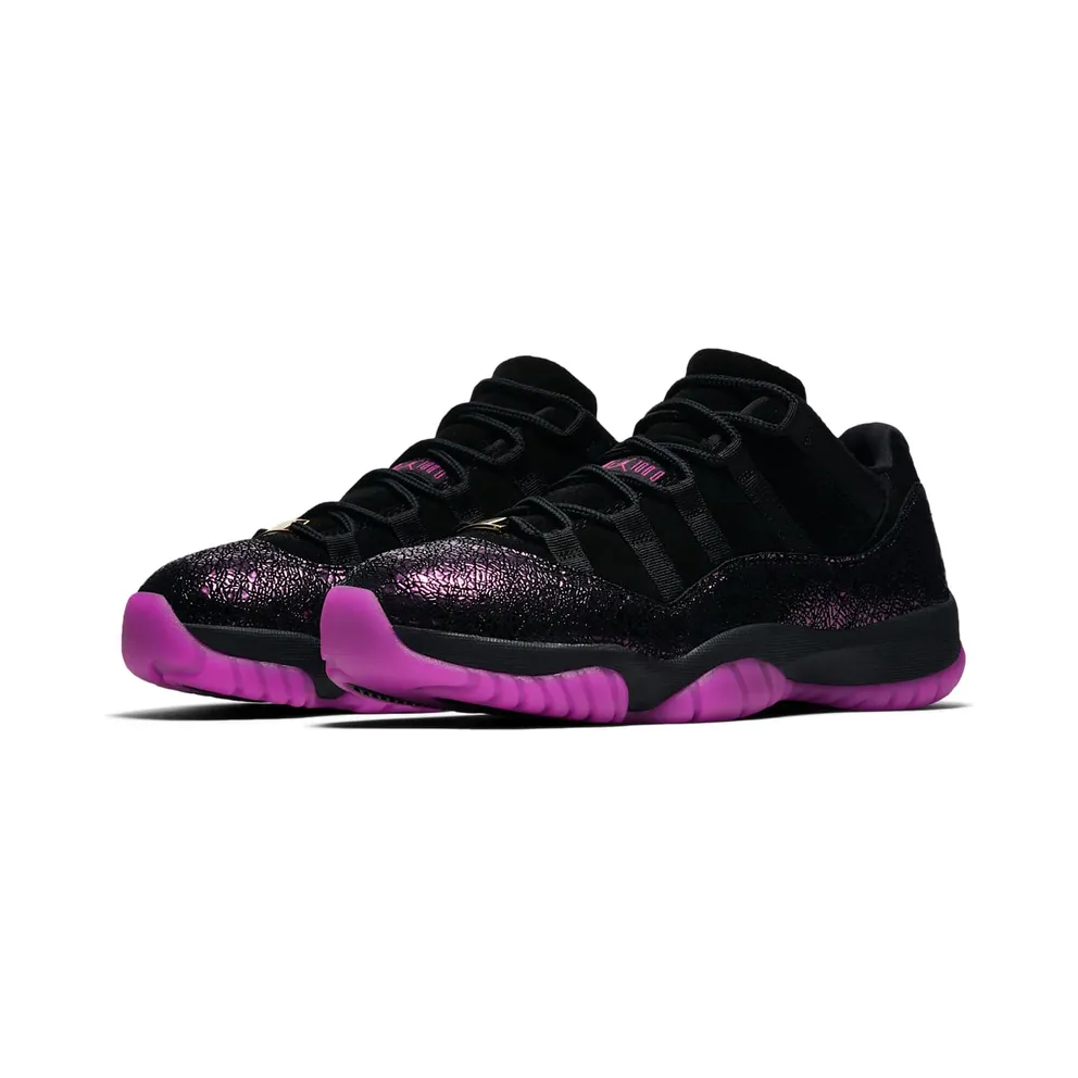 Jordan 11 Retro Low Think 16 Rook To Queen (W) Black/Fuchsia Black (AR5149-005)