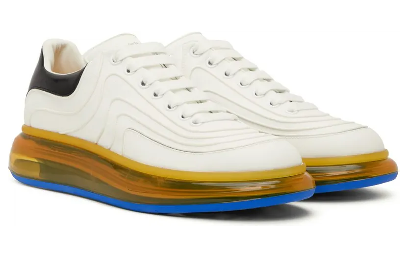 Alexander McQueen White Oversized 8984 WHI/BLK/MU./P.Y (712531W4U83) (4)