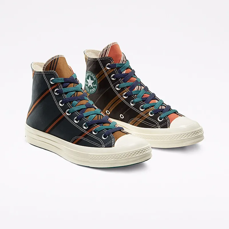 Converse  Chuck Taylor All-Star Varsity 70s Hi Maruwa Green Green/Orange-White (167131C)