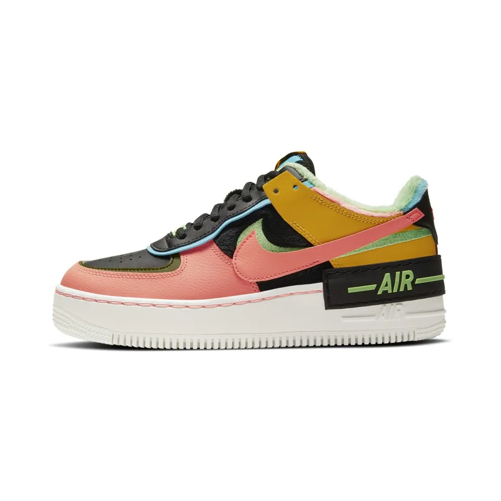 Nike Air Force 1 Shadow Solar Flare Atomic Pink (W) Solar Flare/Atomic Pink-Baltic Blue (CT1985-700)