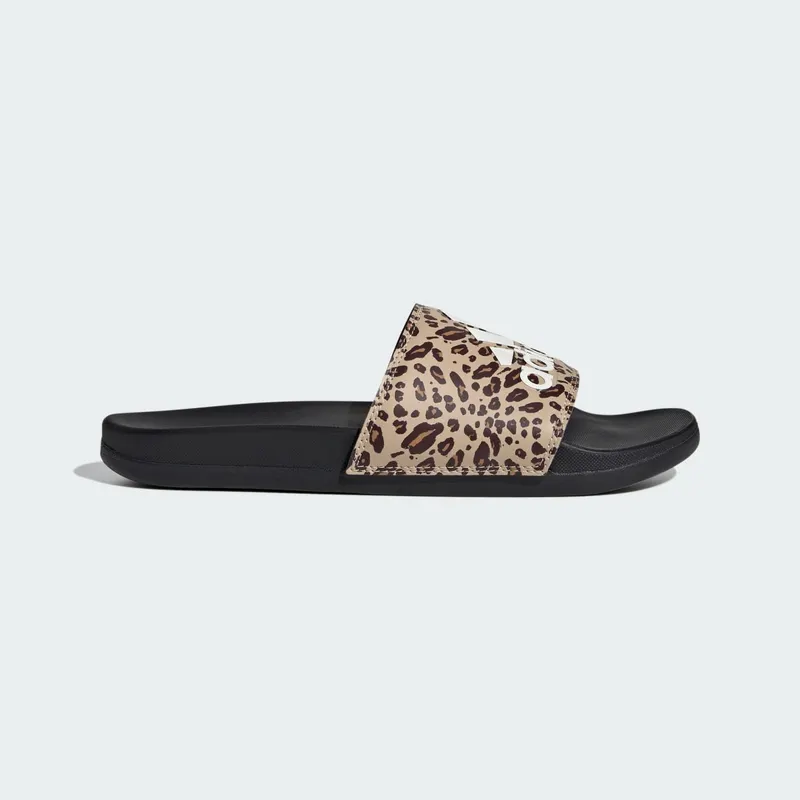 Adidas adilette Comfort Slides Core Black / Off White / Magic Beige (ID8502)