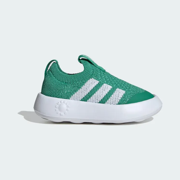 Adidas Bubblecomfy Kids Semi Court Green / Cloud White / Core Black (JI1608)