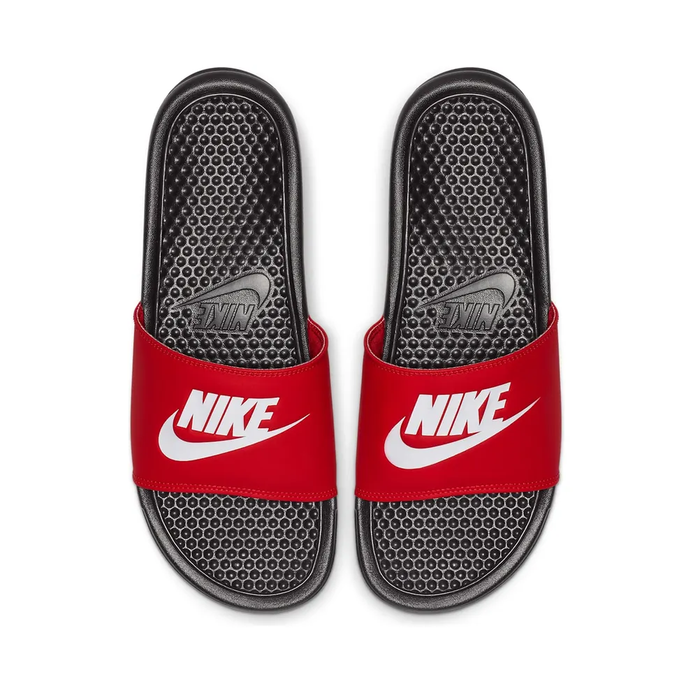 Nike Benassi JDI Black White Red Black/White-University Red (343880-026)