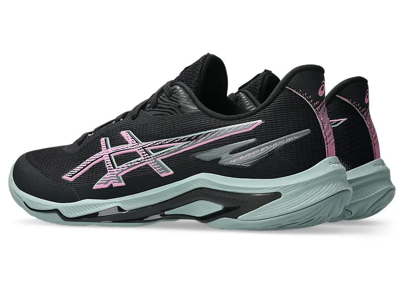 ASICS NETBURNER BALLISTIC FF 4 “Black / Bubblegum” (1051A088-002)