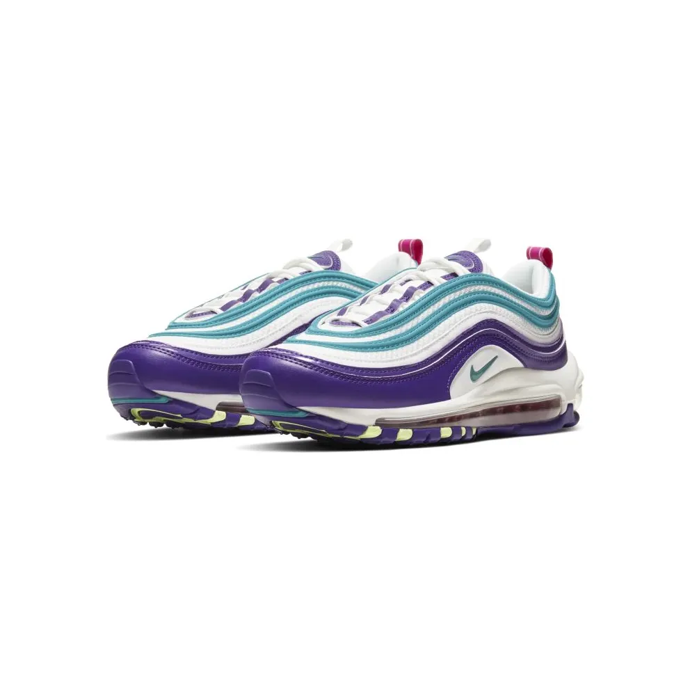 Nike Air Max 97 Easter 2020 (W) Summit White/Voltage Purple-Active Fuchsia-Bright Spruce (CI7388-101)