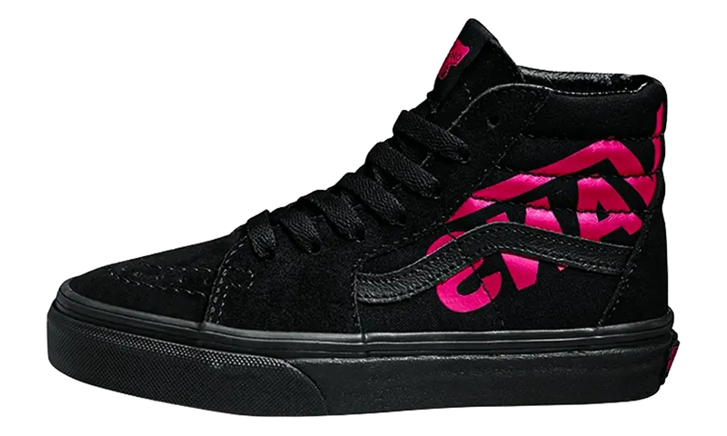 Vans SK8-Hi GS “Black / Red” (VN0A4UI2458)