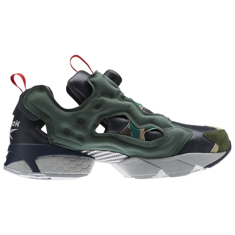 Reebok Instapump Fury OG VP Black Black/Green-Grey (Other Brands Reebok)