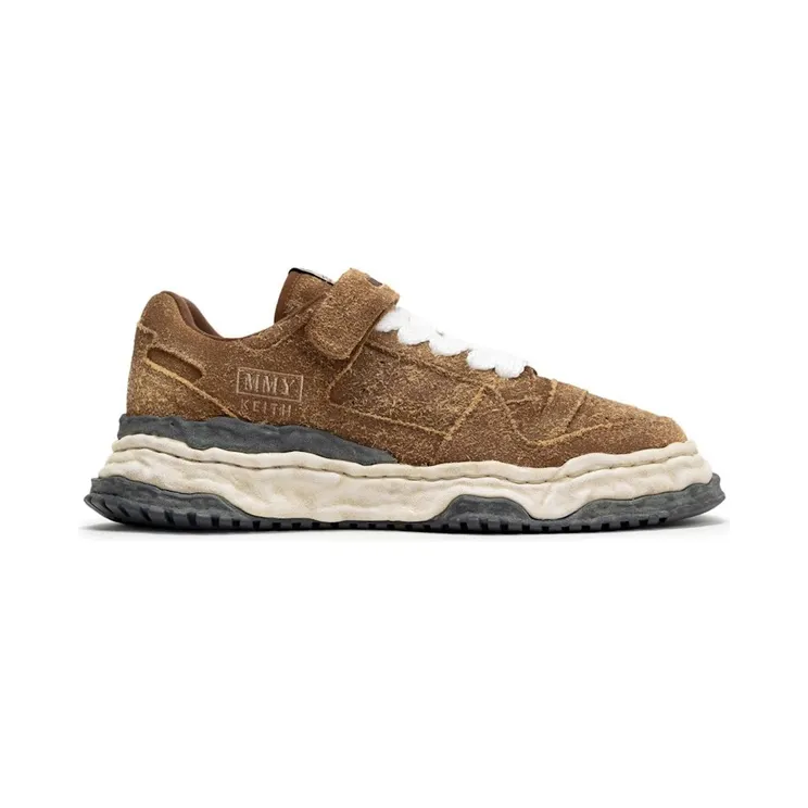 Maison Mihara Yasuhiro Keith OG Sole Suede Low Brown (A15FW713-BRN)
