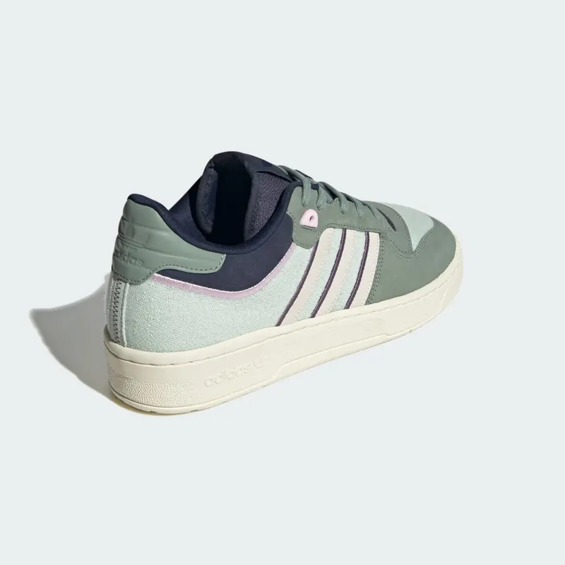 adidas Rivalry Low 86 Basketball Shoes Linen Green / Cream White / Silver Green (IG3040)
