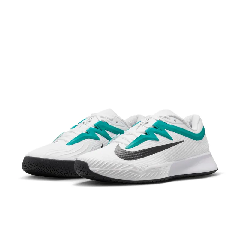 Nike Court Air Zoom Vapor Pro 3 HC White Radiant Emerald Black (FZ2161-104)