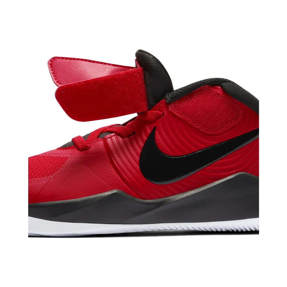 Nike Team Hustle D 9 University Red (PS) University Red/White/Black (AQ4225-600)
