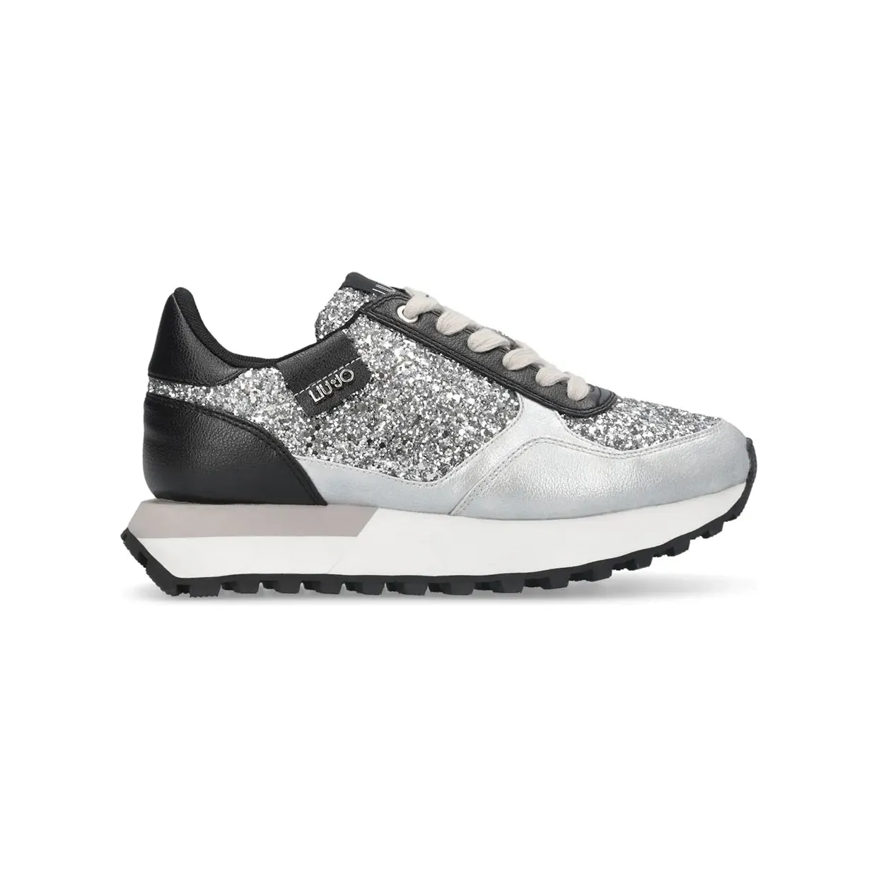 Liu Jo Laminated/Glitter Silver/Black (BF5057EX015S1S01)