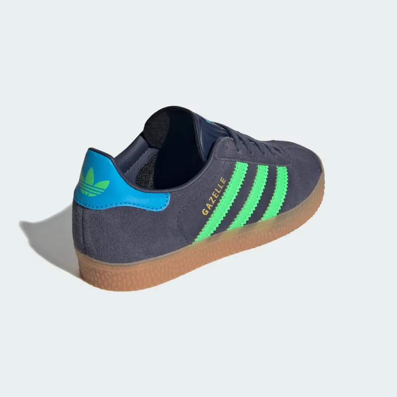 adidas Gazelle Shadow Navy Screaming Green (IH6471)