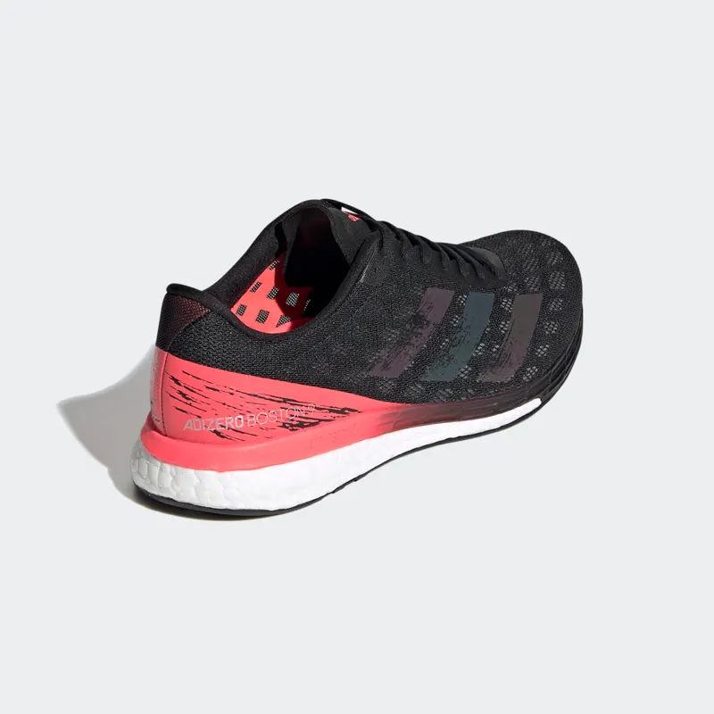 Adidas Adizero Boston 9 ‘Black Signal Pink’ Core Black/Core Black/Signal Pink (EG4656)