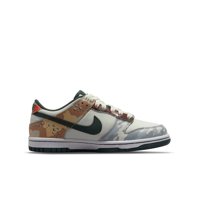 Nike Dunk Low SE Multi Camo (GS) (DB1909-100)