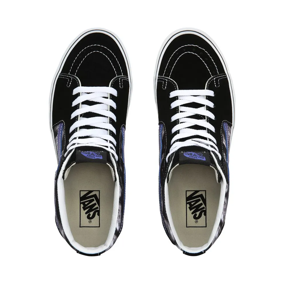 Vans Sk8-Hi ‘Blur Boards’ Black/Royal Blue (VN0A4BV6T2N)