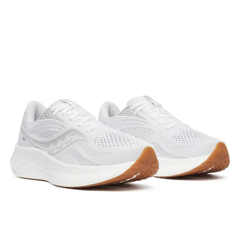 SAUCONY Ride 18 “White / Gum” (S21000-107)