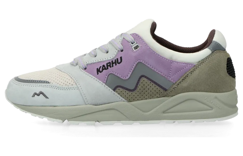 Karhu Aria 95 “Mystic Forest” (dawn blue / orchid petal) – F803121