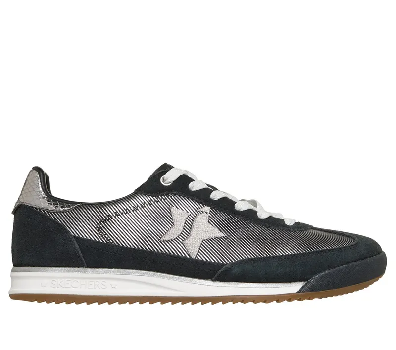 Skechers SKX 92 – Perfectly Shimmered Sneaker Black/Silver