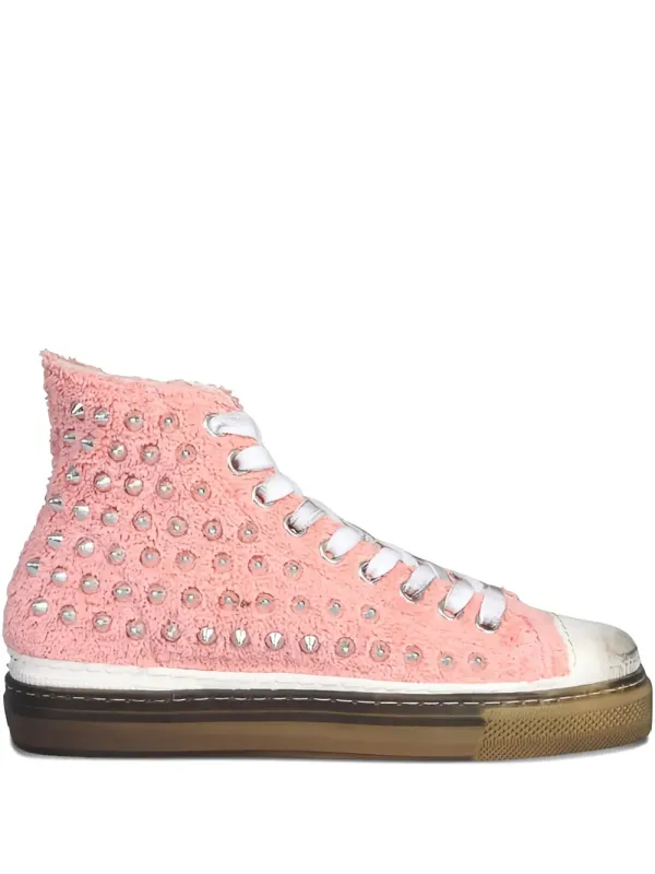 METAL GIENCHI Jimmy Sneakers mit Nieten – Rosa (GXDALTP330ACC0B307)