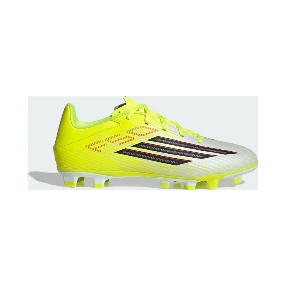 adidas F50 Club Firm Ground / Multi Ground Football Boots “Team Solar Yellow 2 / Core Black / Lucid Red” (JR9053)