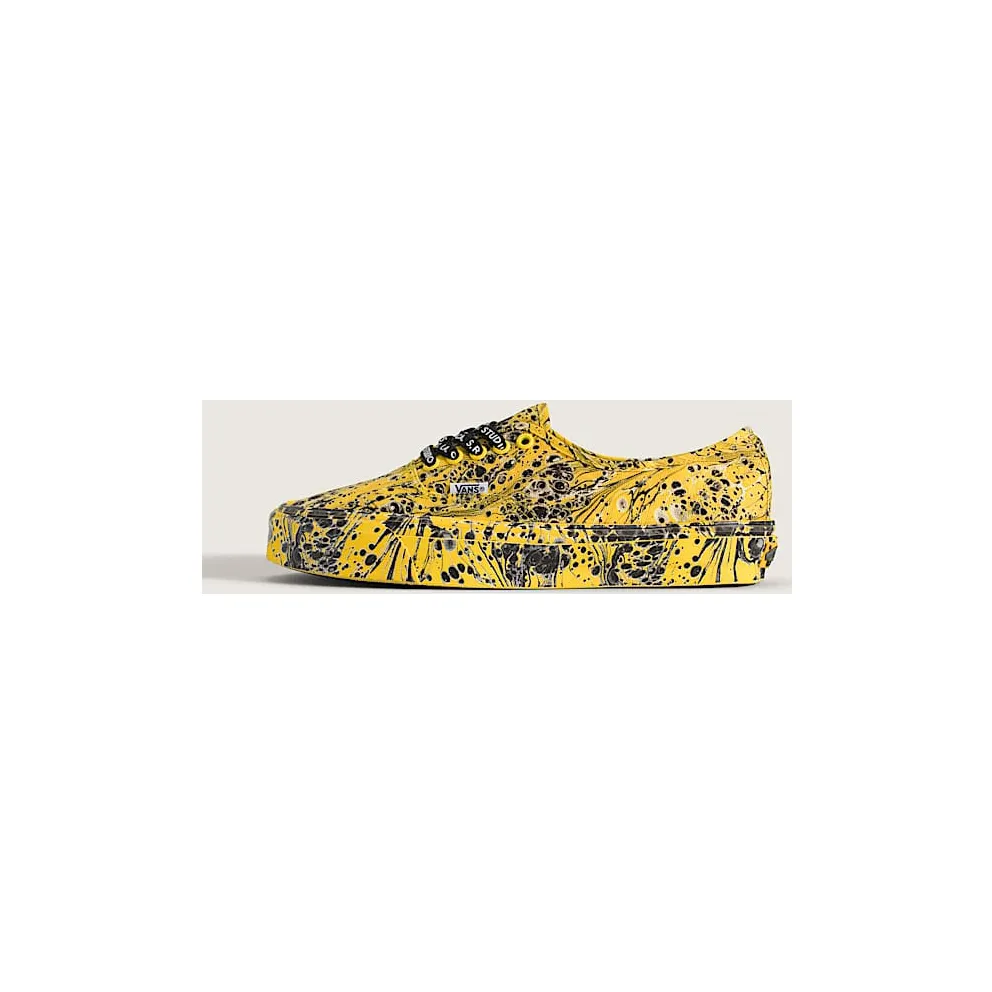 Vans Authentic S.R. Studio LA. CA. Black Yellow (VN000DCNFAS)