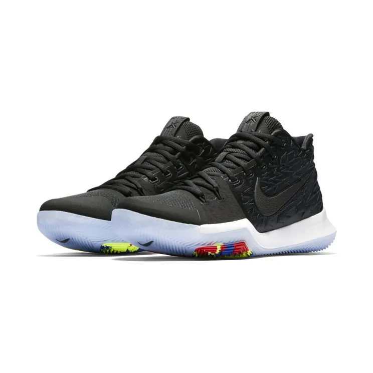 Nike Kyrie 3 Black Multi-Color “Black” (852395-009)