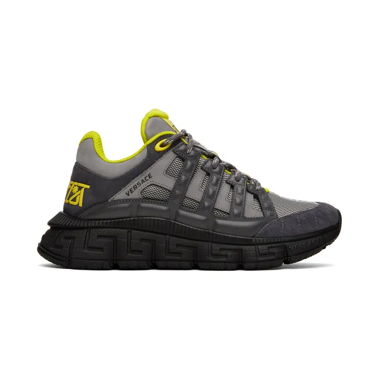 Versace Gray Trigreca Sneakers (DSU8094 1A04984)