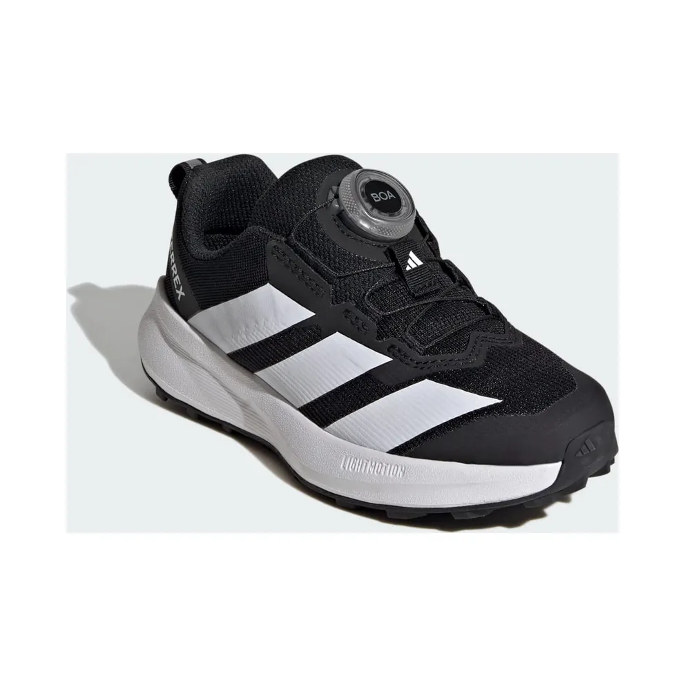 Adidas Terrex Agravic BOA Trail Running Shoes Core Black / Cloud White / Semi Impact Orange (JR6632)