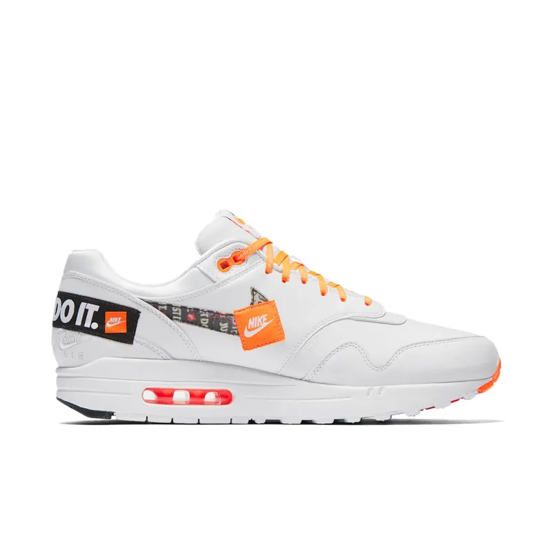 Nike Air Max 1 Just Do It Pack White White/White-Total Orange (AO1021-100)