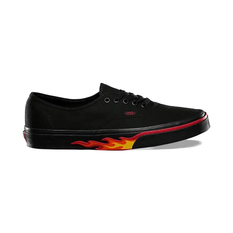 Vans Authentic Black Flame Wall (VN08EMQ8Q)
