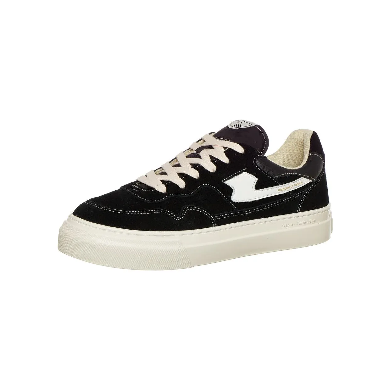 Stepney Workers Club Pearl S-Strike Suede Black / White (YA09015) (2)