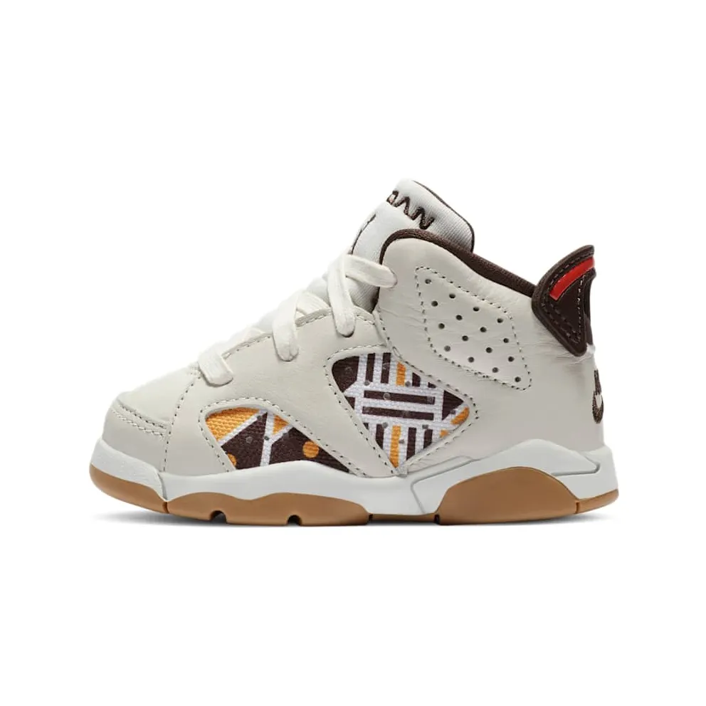 Air Jordan 6 Retro Quai54 Sail Brown (TD) (2020) (CZ6508-100)
