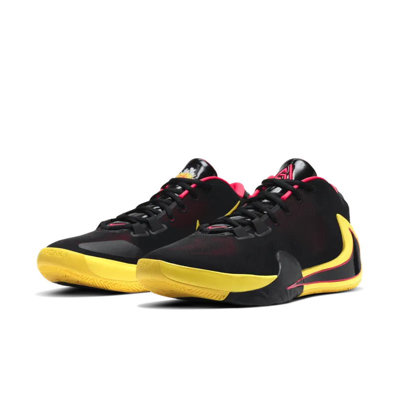 Nike Zoom Freak 1 Soul Glo Black/Red Orbit-Opti Yellow-Black (BQ5422-003)