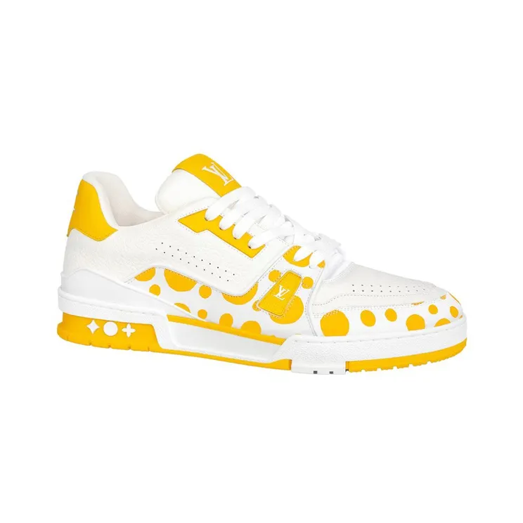 Louis Vuitton x Yayoi Kusama Trainer White Yellow (1ABD20)