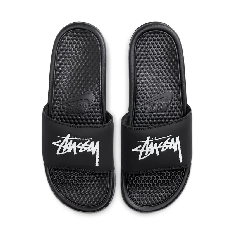 Nike Benassi Stussy Off Noir Off Noir/White-Off Noir (CW2787-001)