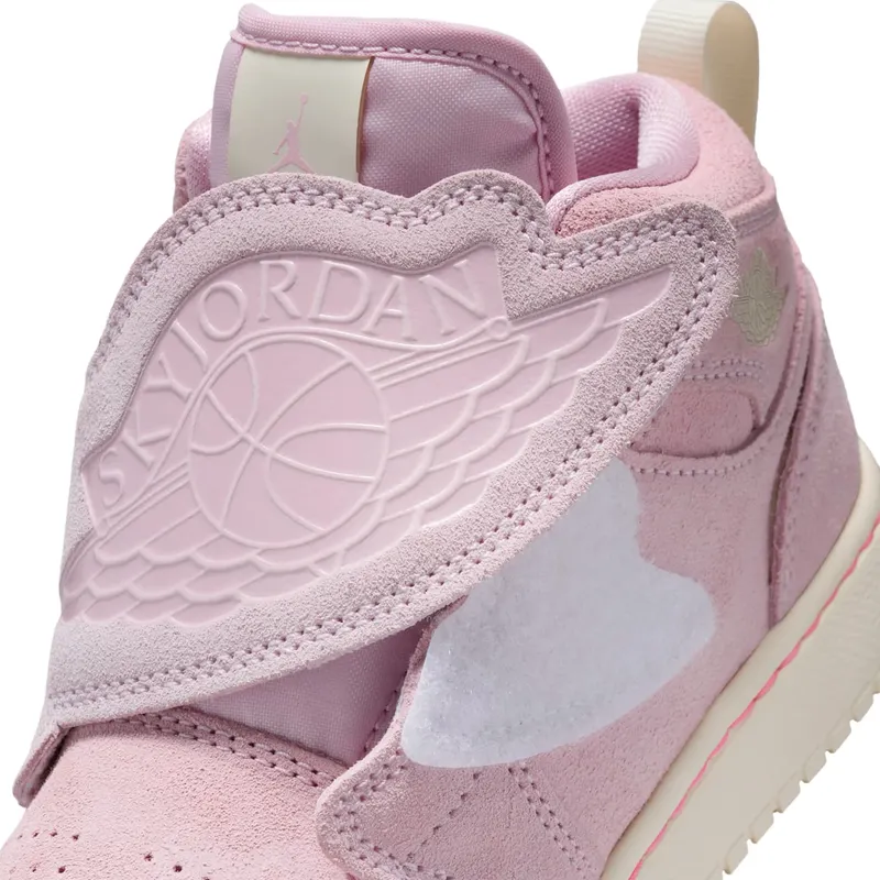 Sky Jordan 1 Iced Carmine/Pink Foam/Coconut Milk/Anthracite (BQ7197-607)