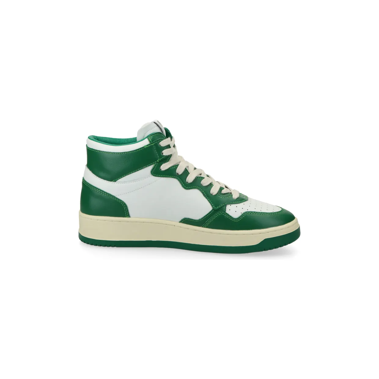 Autry Medalist Mid W (leat / leat / white / green) – AUMWWB03 (3)