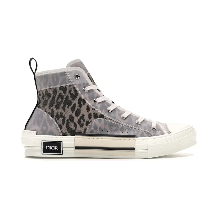 Dior B23 High Top Brown Leopard
