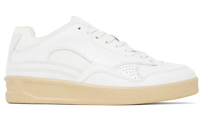Jil Sander Black Basket Low-Top Sneakers (JSMU860009 MUZ00004N)