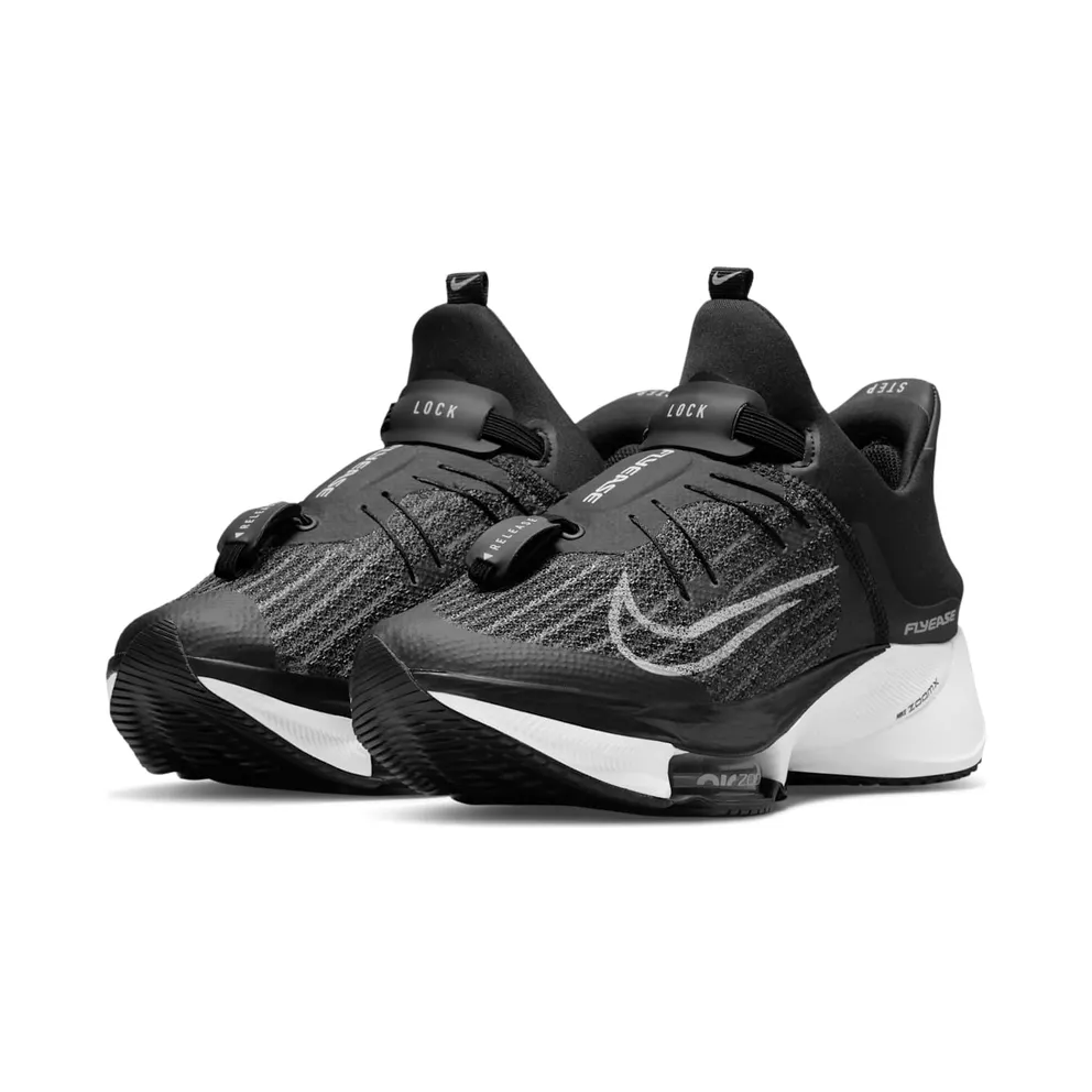 Nike Air Zoom Tempo NEXT% FlyEase Easy On/Off Road Running Black (CZ2853-003)