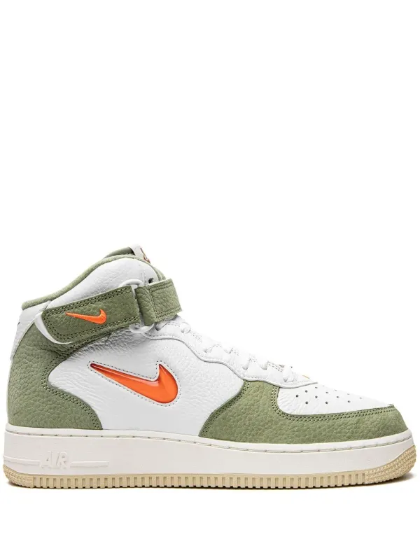 Nike Air Force 1 Mid QS ‘Jewel Oil Green’ sneakers – White (DQ3505)