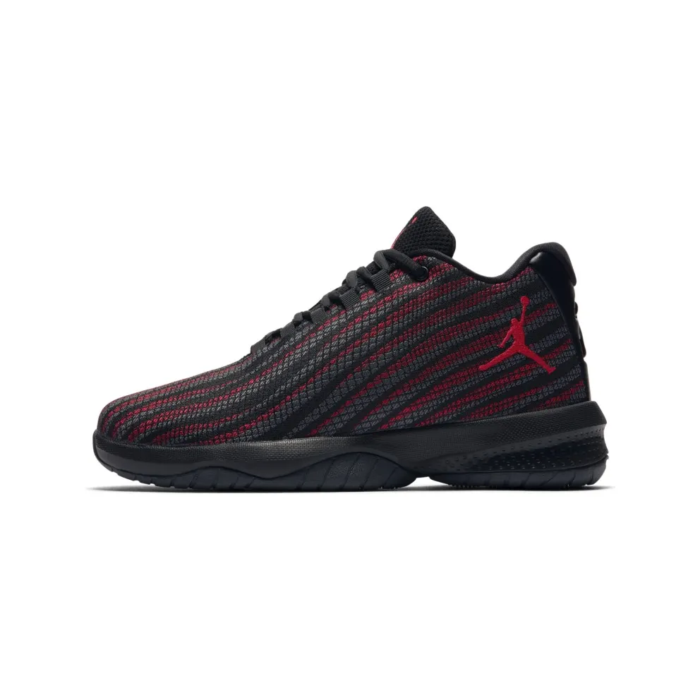 Jordan B. Fly Black Gym Red Dark Grey (GS) Black/Gym Red-Dark Grey (881446-005)