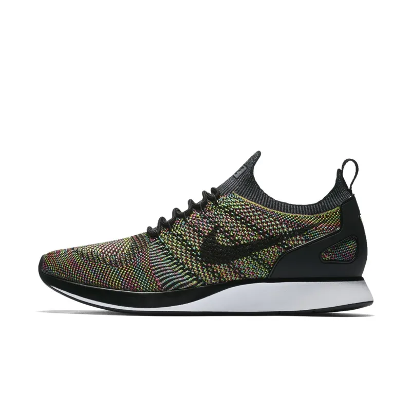 Nike Mariah Flyknit Racer Multi-Color White/Black-Volt-Chlorine Blue (918264-101)