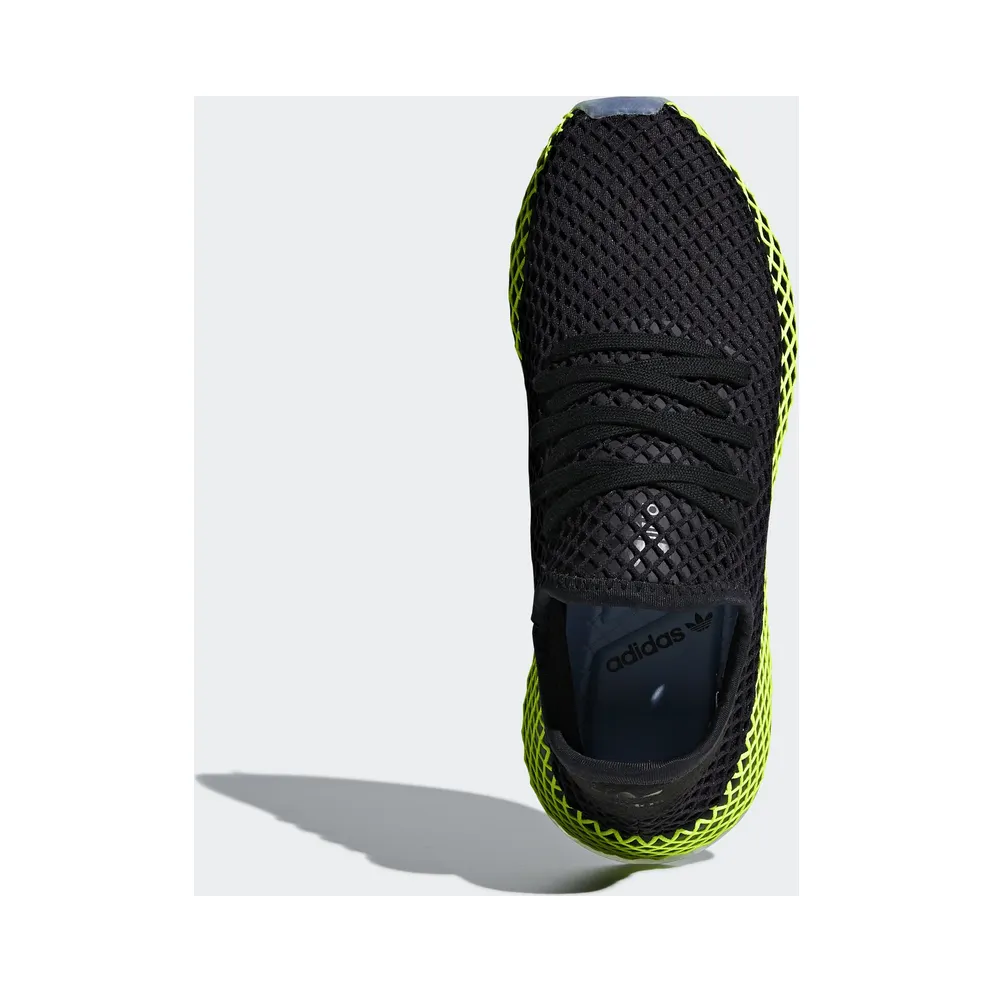 adidas Deerupt Core Black Ash Blue Core Black/Core Black/Ash Blue (B41755)